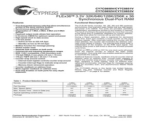 CY7C0850V-167BBC.pdf